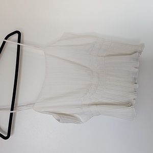 NWT Bebe white top size 12